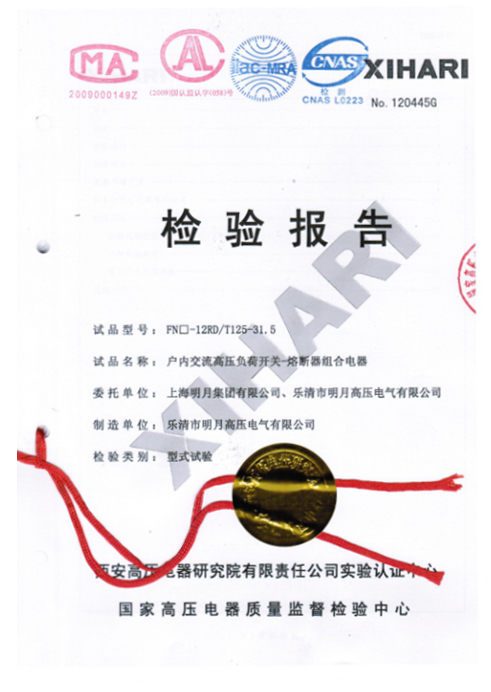 檢驗(yàn)報(bào)告